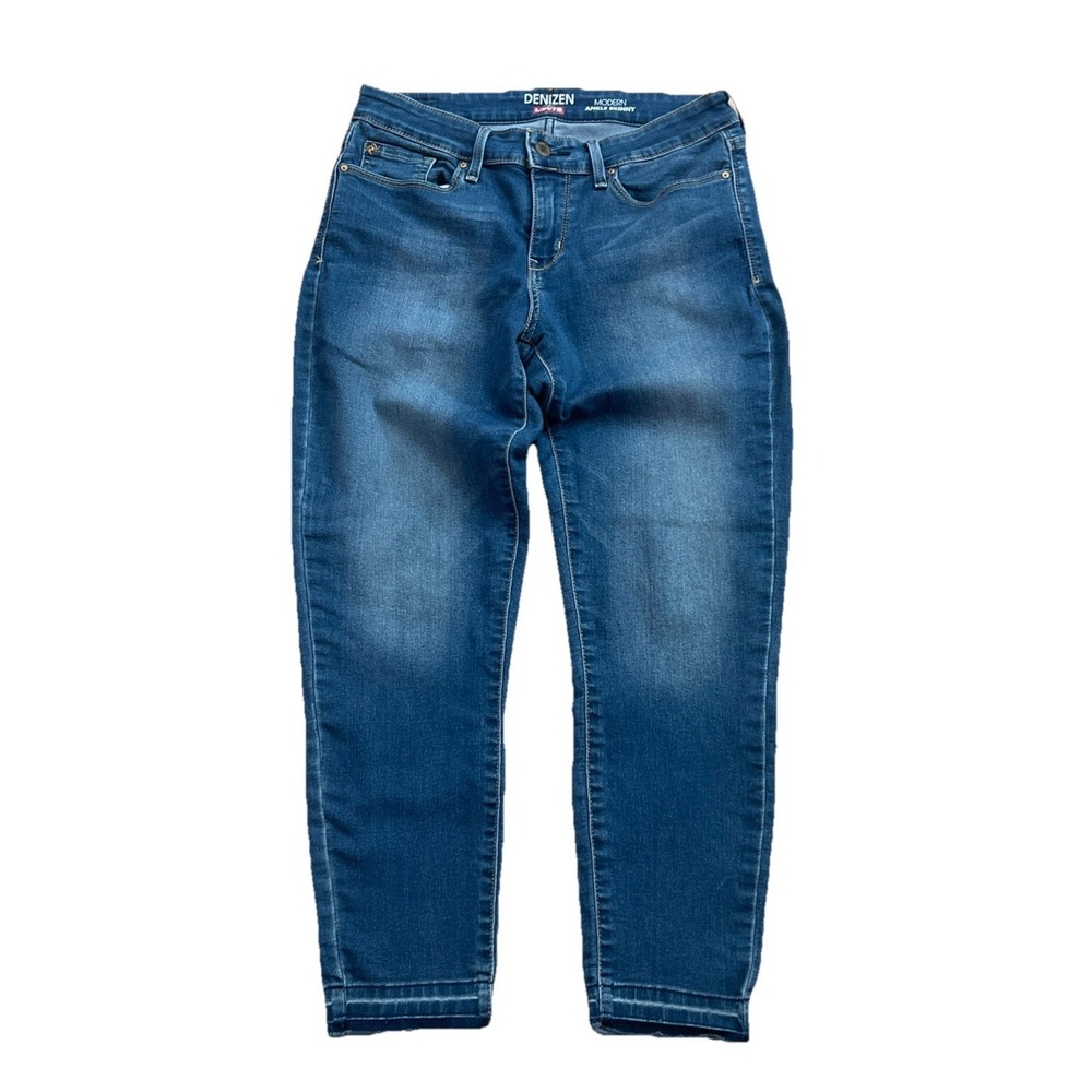 Denizen Levi's Denim Jeans Modern Ankle Skinny Women's Size 8 Blue Medium Wash